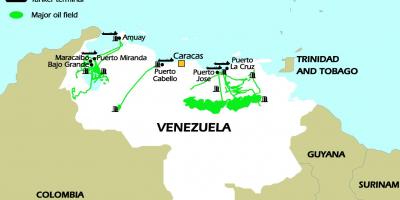 Venezuelas oliereserver kort